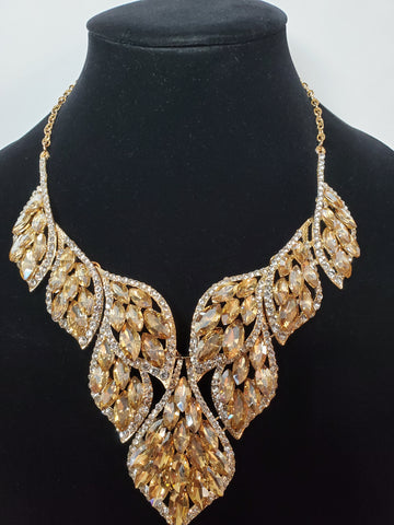 Feeling Glamourous Statement  Necklace