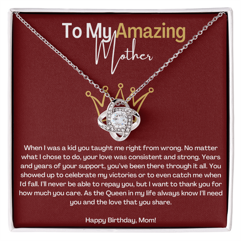 Adore You Necklace For An Amazing Mom