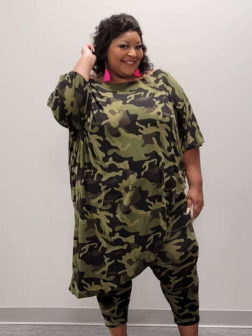 Two Piece Sets for women's plus size, 
