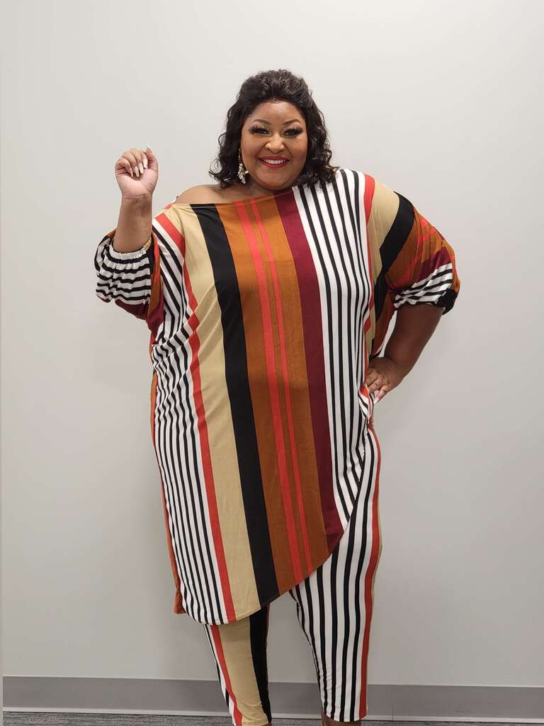 It's All About Me - Plus Size Two Piece Sets By The Choosy Chic
