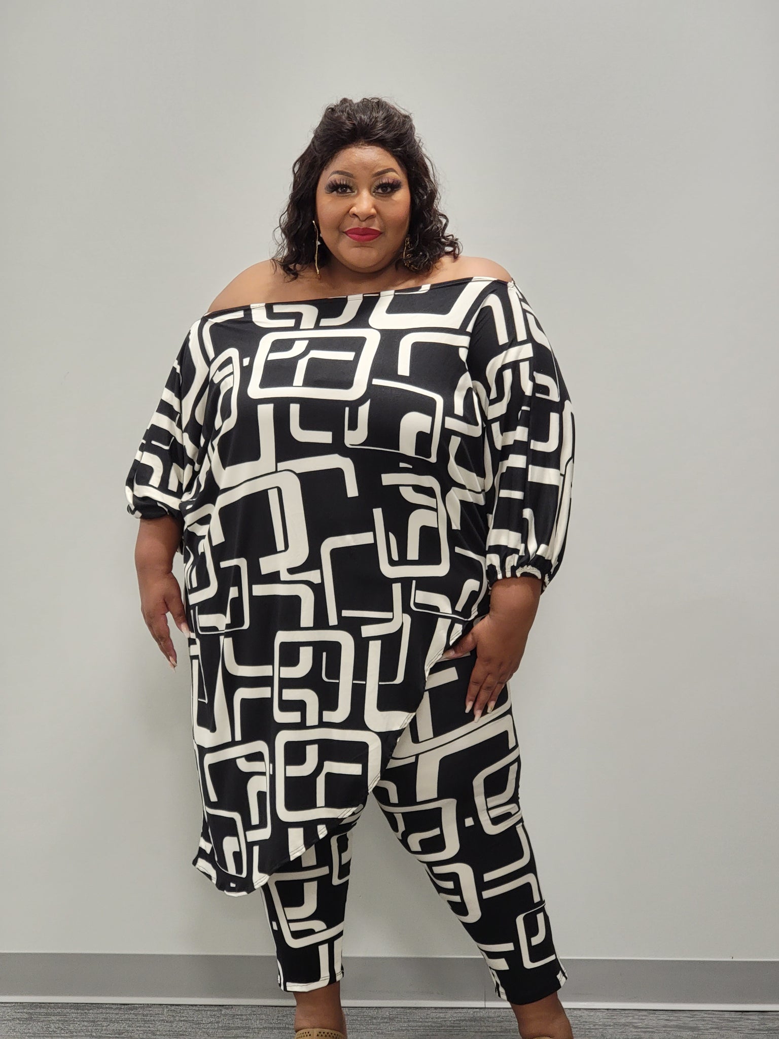 It's All About Me - Plus Size Two Piece Sets By The Choosy Chic